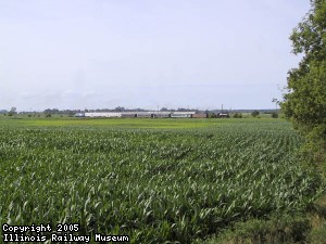 Frisco 1630 and a Metra Excursion Train.