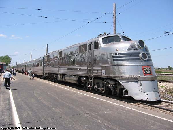 Nebraska Zephyr at the Illinois Railway Museum