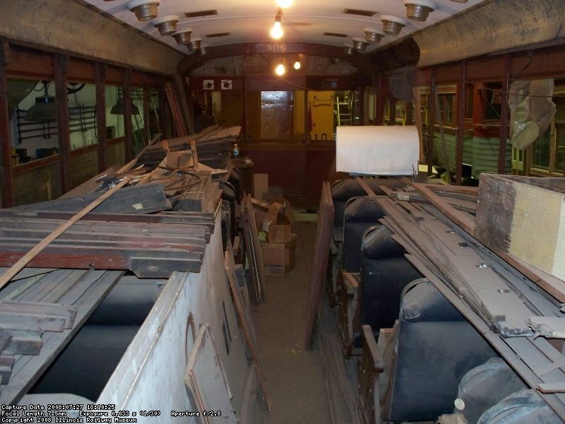 Interior - main compartment - July 2008