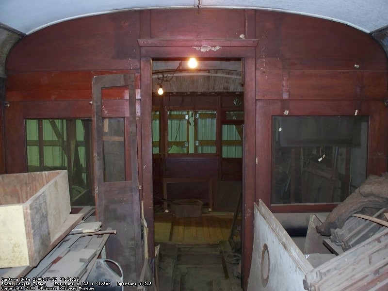 Interior - bulkhead - July 2008