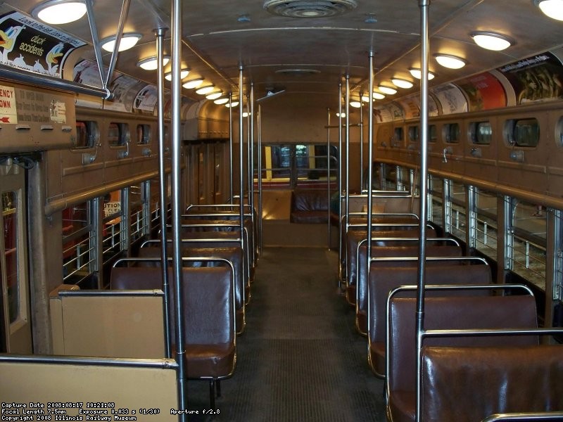 Interior - looking back - August 2008