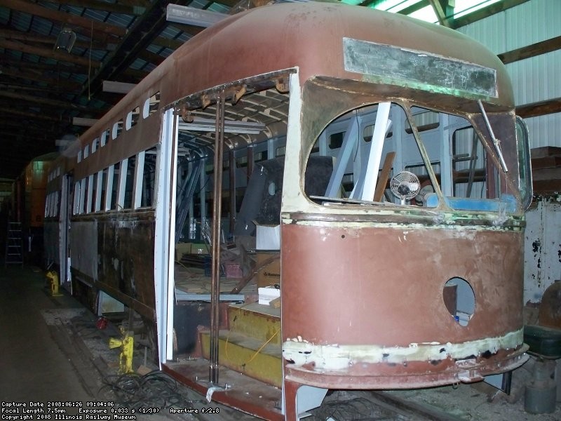 Under restoration - June 2008
