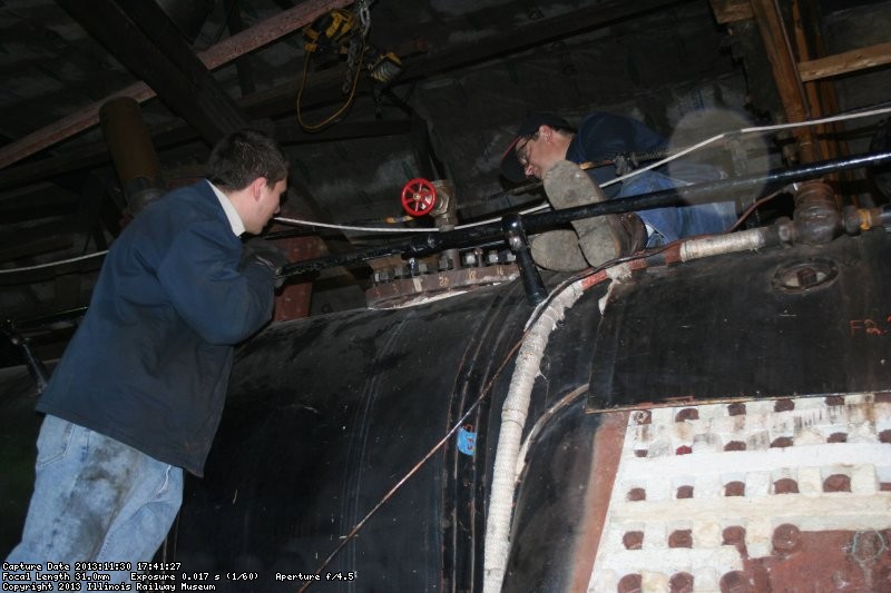 Removing the inspection hatch