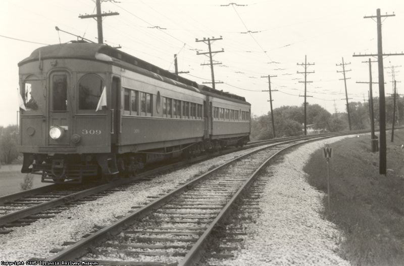 CA&E 309 in 1957