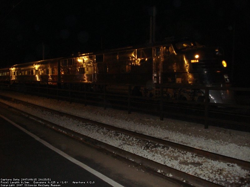 CBQ 9911-A & Silver Train