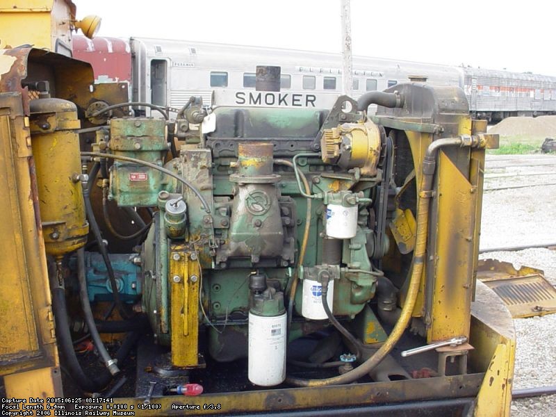 Old Smokey...  Tie crane engine change out