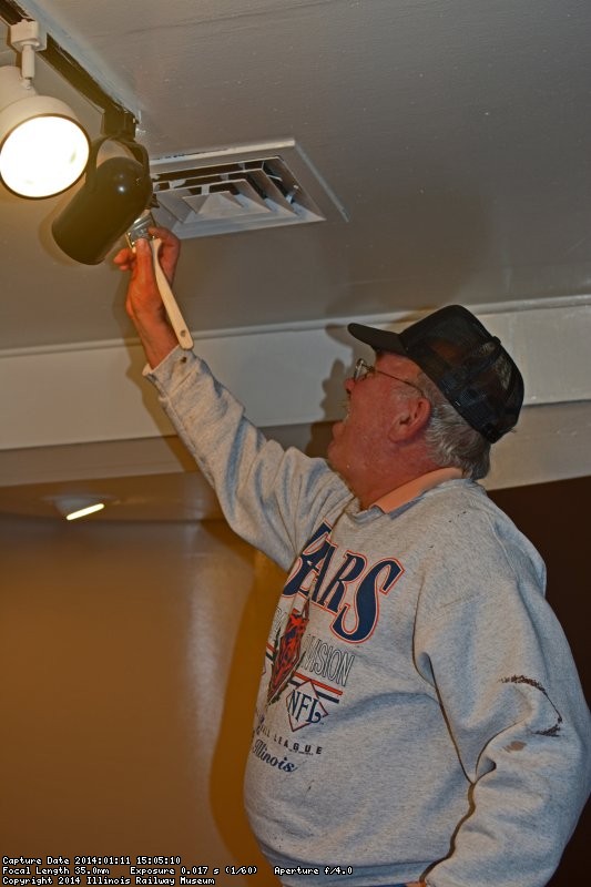 Kevin Kriebs 1/11/14 ceiling touch-up