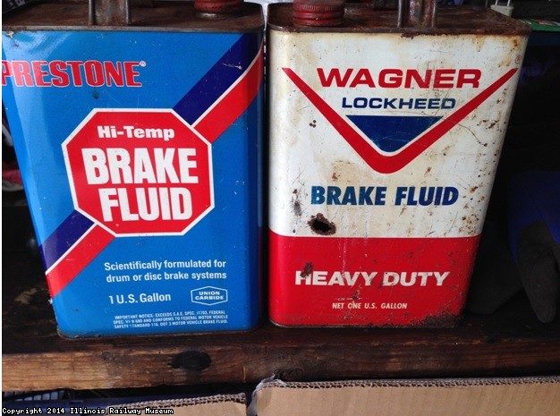 Brake fluid found - image from Brian LaKemer