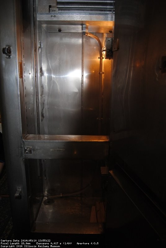 L&N Diner Galt House refrigeration unit being worked on - Photo by Shelly Vanderschaegen