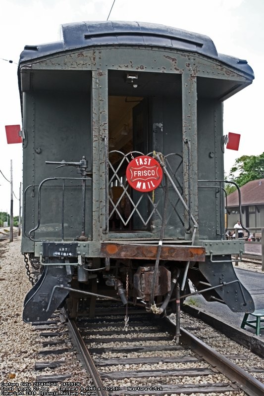 Mark made the tail sign for the 1923 RPO car - Photo by Jon Habegger