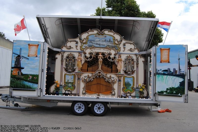 The Dutch Canadian Band Organ - Photo by Shelly Vanderschaegen