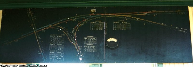 Model Board from South Upton Jct. CNS&M RR