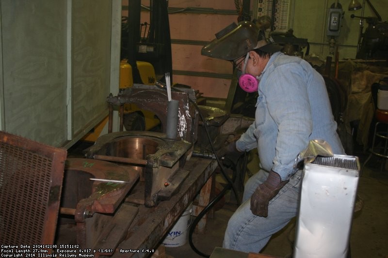 Dennis welding axle boxes