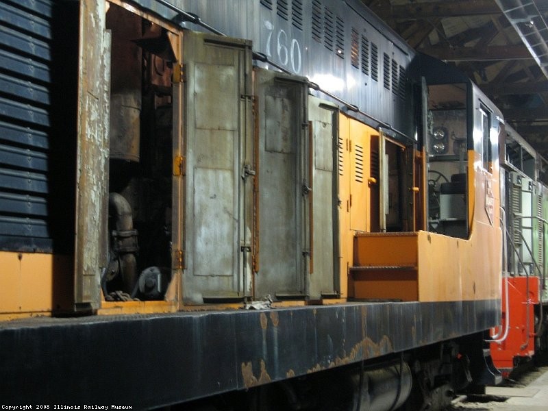 conductors side receiving its yearly inspection
