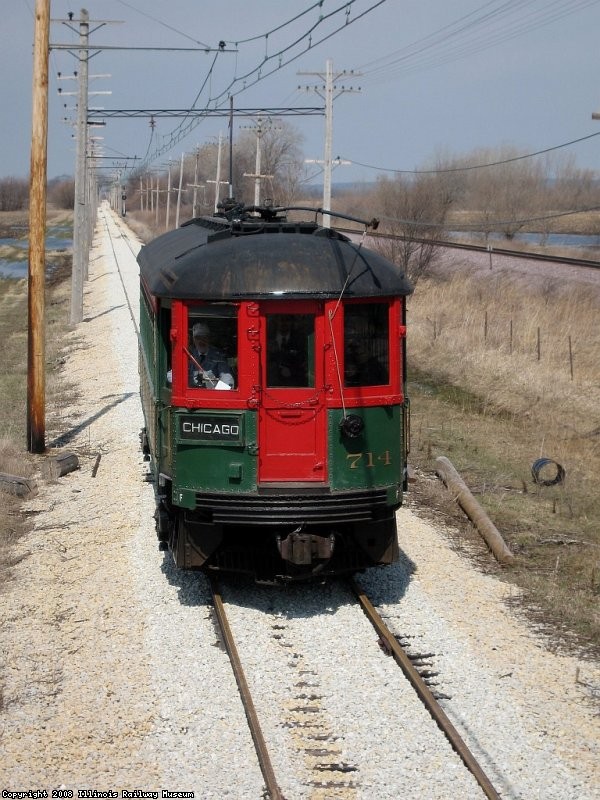 First revenue train of the 2008 season