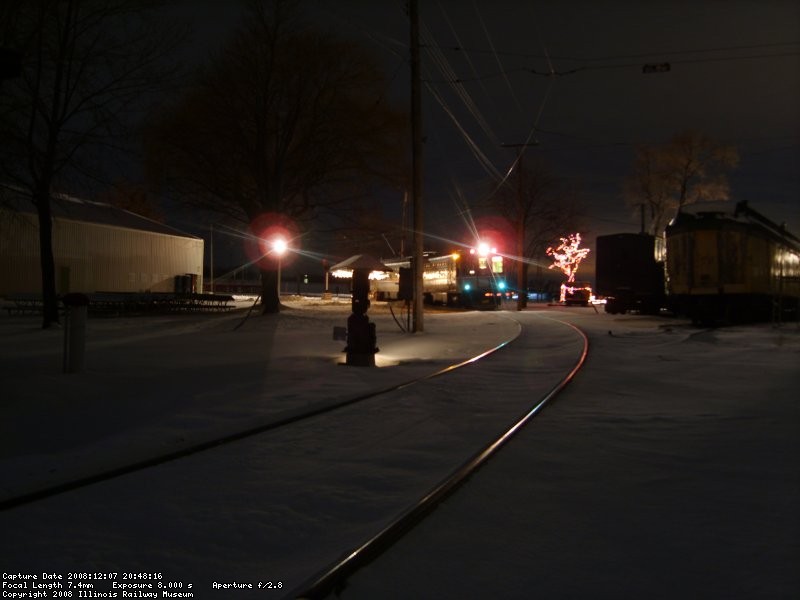 Santa Train at Depot Street