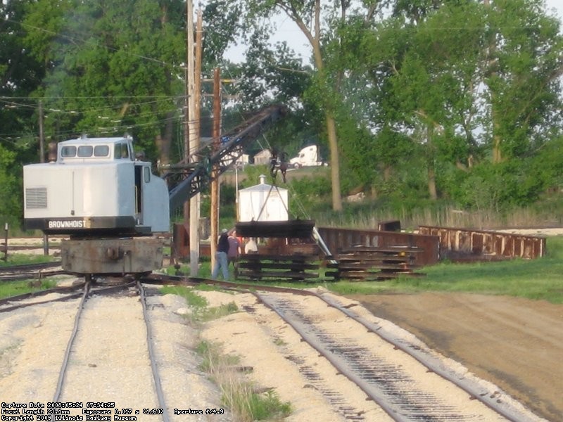 The old 11-1 track was stacked in neat piles at the East end of the yard to be reinstalled as the new 11-4 later on