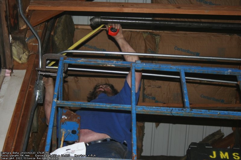 Jeff starts installing the air system