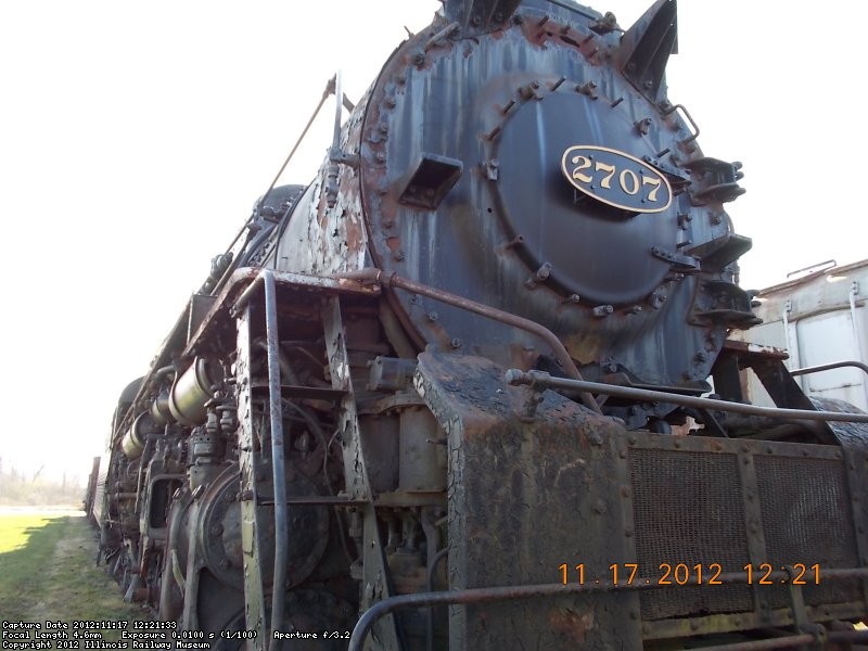 C&O Berkshire 2-8-4  I saw this engine on the move in Ohio.   11-21-12