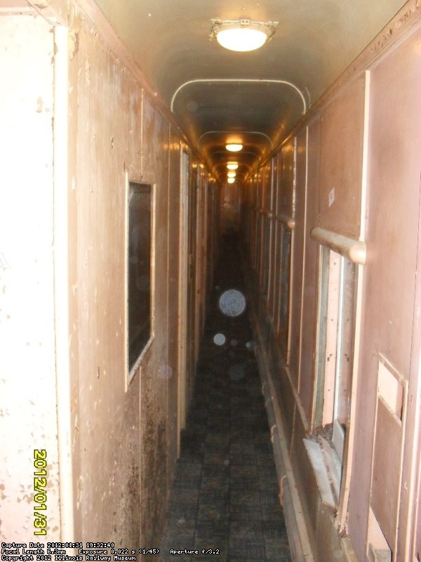  Showing hallway of Glen Springs Lights operating on DC not AC  Feb 2012 