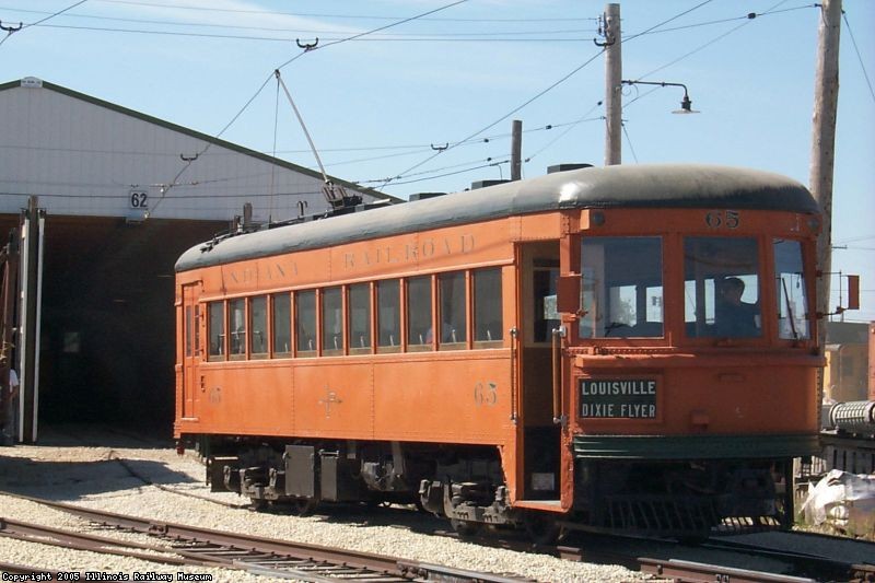 The car that started it all - Indiana Railroad 65 on Member's Day 2000.