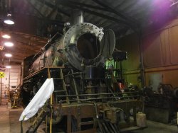 Smokebox bare and ready for work