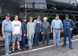 Memorial Day Steam Team crew - Photo by Buzz Morisette
