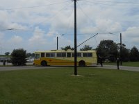 First test bus through West Loop