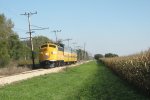 Rare mileage scoot heads toward Belvidere on a Charter trip from NW Station in Chicago