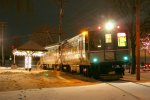 IRM's First Holiday train awaiting the 8PM Departure