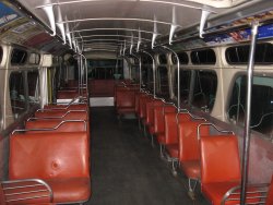 Now unloaded, the interior of 181 - 10/31/2009