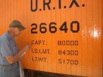 07.29.09 - BOB KUTELLA IS APPLYING MORE RAILCAR WEIGHT AND CAPACITY INFORMATION.