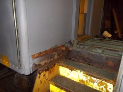 Stairs and side panel needing repair      12-1-12