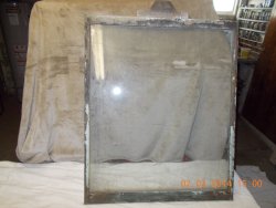 Here is a brass window frame  before it has been restored/repainted in my basement workshop   DSCN0724