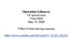 IRM Lifesaver visit 2008 logon