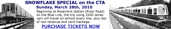 2010 Snowflake Special on the CTA