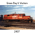 Green Bay & Western 2407