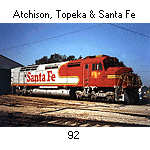 Atchison, Topeka & Santa Fe 92