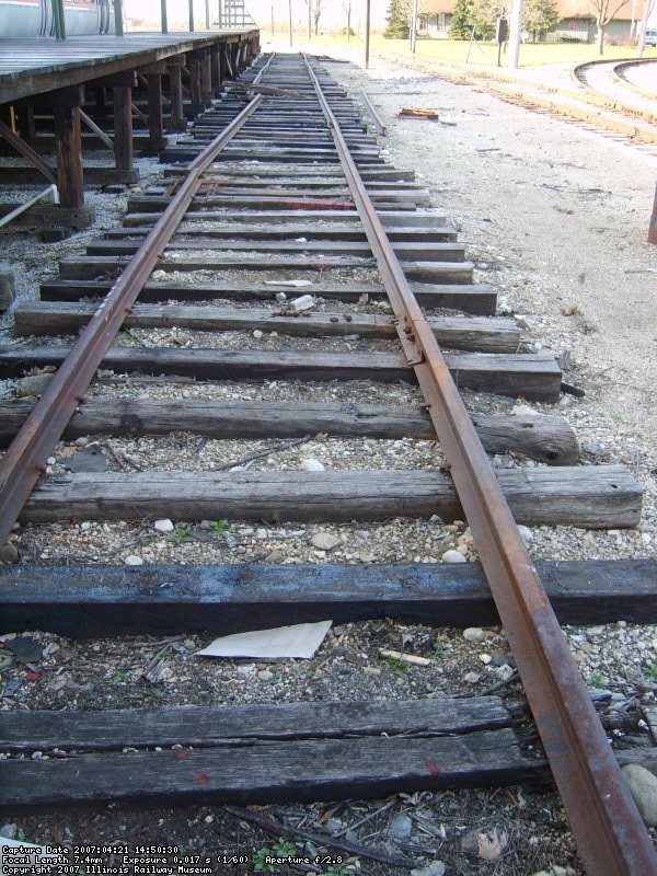 Work continues on 50th ave  East track.