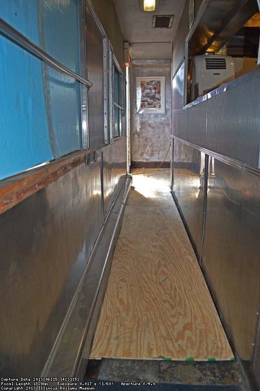 Birmingham Floor Work June 15, 2013 - Plywood was cut and installed in the car.