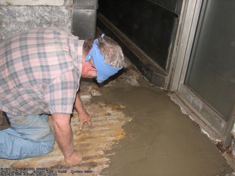 About 2 hours into the project on the Birmingham floor repair. 