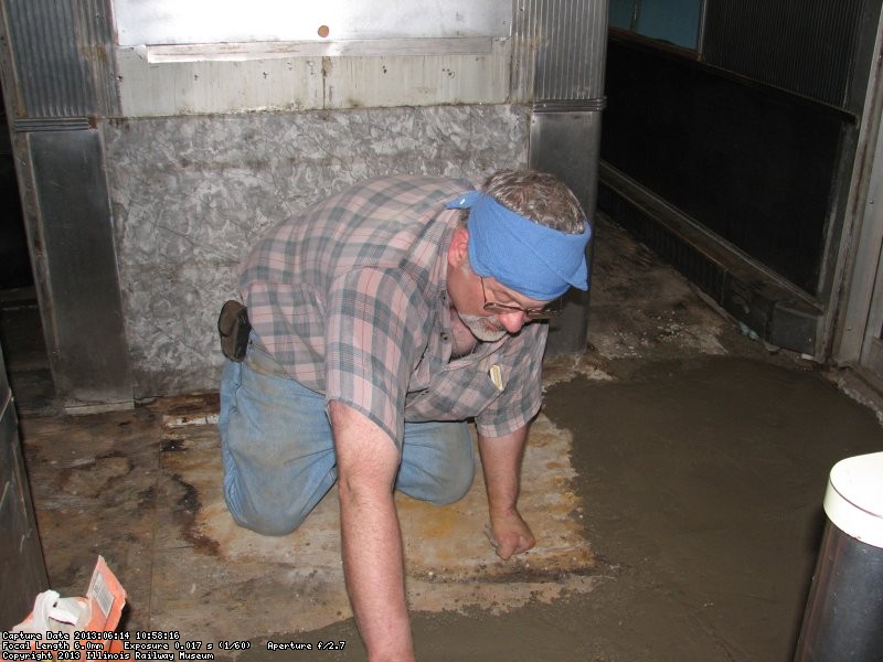 More concrete troweling in the Birmingham. 