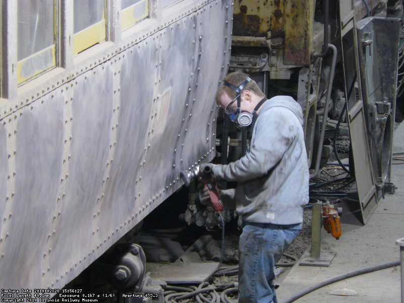 Eric wire wheeling rivets.