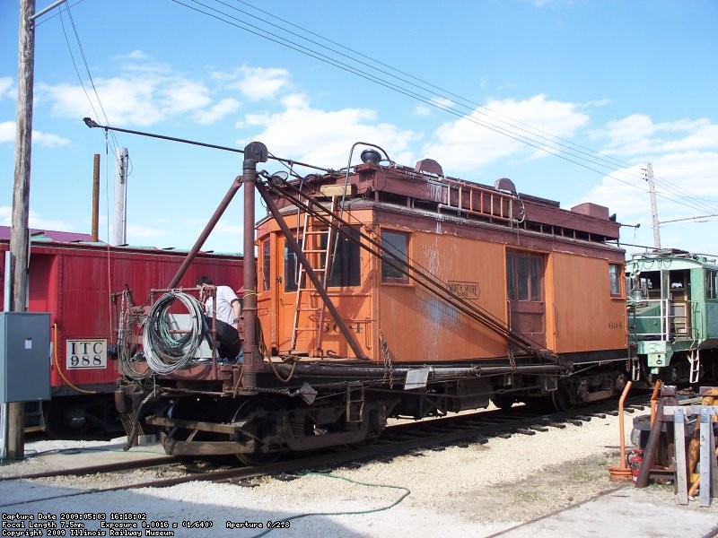 Restoration work - May 2009