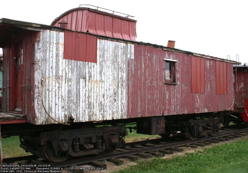 CNW 10494's Notrh side still unfinished