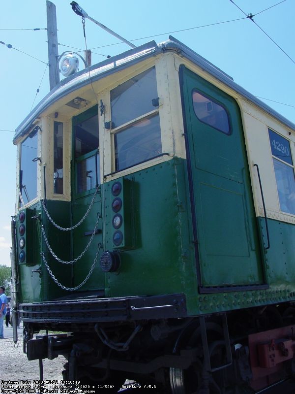 In service - end view