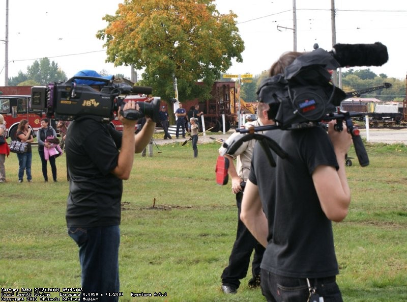 Shooting for NBC web publicity