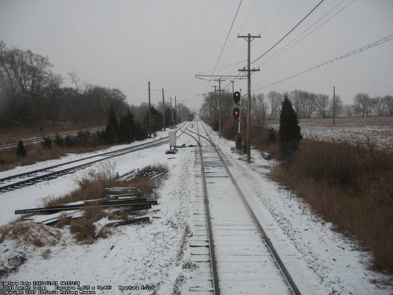 View looking east from Jefferson St