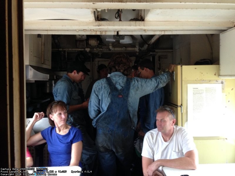 The Steam Department took over the kitchen - Photo by Warren Newhauser