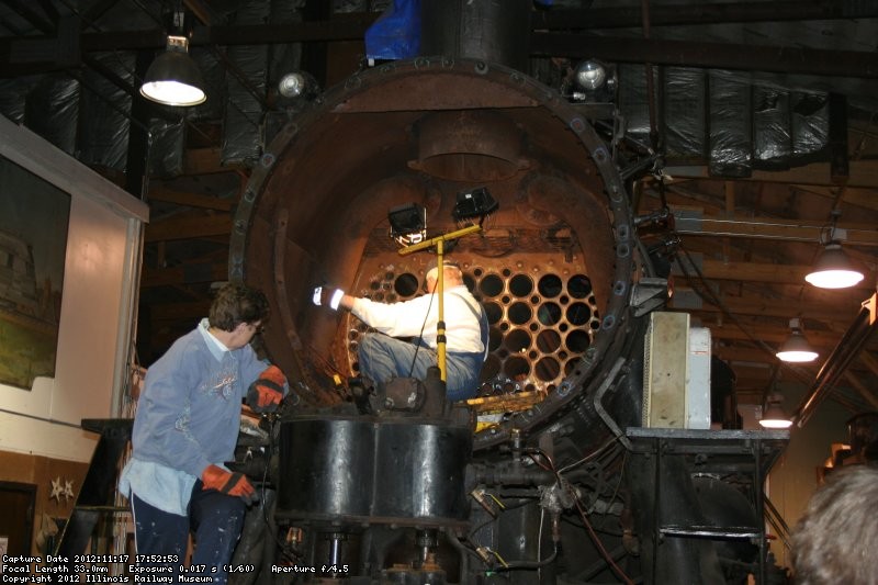 Tube loading gets under way